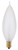 Satco A3563 60CA10/F Incandescent Decorative Light Bulb