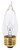 Satco A3566 60CA10 Incandescent Decorative Light Bulb