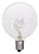Satco S4471 KR25G16 1/2 Incandescent Decorative Light Bulb