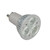Satco S8723 4W/MR16/LED/30'/3200K/120V/GU10 LED MR LED Bulb
