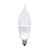 Satco S8902 2.7CANDLE/LED/3500K/120V E12 LENS LED Decorative LED Bulb