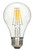 Satco S9252 6.5A19/CL/LED/E26/27K/120V LED Filament Bulb