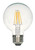Satco S9255 6.5G25/CL/LED/E26/27K/120V LED Filament Bulb