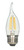 Satco S9264 4.5W EFC/LED/27K/120V LED Filament Bulb
