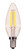 Satco S9866 3.5CTC/LED/CL/50K/120V LED Filament Bulb