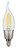Satco S9574 4.5W CFC/LED/27K/120V LED Filament Bulb
