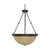 Nuvo 60/1263 3 Light 20 in.; Pendant with Champagne Linen Washed Glass