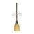 Nuvo 60/148 Vanguard; 1 Light; 9 in.; Mini Pendant with Hang-Straight Canopy