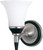 Nuvo 60/1751 Keen; 1 Light; Vanity with Satin White Glass