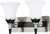 Nuvo 60/1752 Keen; 2 Light; Vanity with Satin White Glass