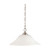 Nuvo 60/1829 Dupont; 1 Light; 16 in.; Hanging Dome with Satin White Glass