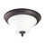 Nuvo 60/1844 Dupont; 1 Light; 11 in.; Flush Mount with Satin White Glass