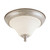 Nuvo 60/1904 Dupont ES; 1 Light; 11 in.; Flush Mount with Satin White Glass; 13w GU24 Lamp Included