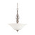 Nuvo 60/1908 Dupont ES; 3 Light; Pendant with Satin White Glass; 13w GU24 Lamps Included