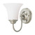 Nuvo 60/1912 Dupont ES; 1 Light; Vanity with Satin White Glass; 13w GU24 Lamp Included