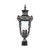 Nuvo 60/2027 Dunmore; 3 Light; Large Post Lantern with Clear Water Glass