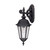 Nuvo 60/2034 Cortland; 1 Light; Mid-Size Wall Lamp Arm Down with Seeded Glass