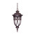 Nuvo 60/2068 Corniche; 1 Light; Hanging Lantern with Seeded Glass