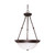 Nuvo 60/211 3 Light; 15 in.; Pendant; Alabaster Glass