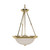 Nuvo 60/219 3 Light; 15 in.; Pendant; Alabaster Glass