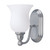 Nuvo 60/2567 Glenwood ES; 1 Light; Vanity with Satin White Glass; Lamp Included