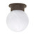 Nuvo 60/259 1 Light; 6 in.; Ceiling Mount; Alabaster Ball