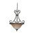 Nuvo 60/2747 Montgomery; 3 Light; Pendant with Champagne Linen Glass