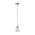 Nuvo 60/2784 Bella; 1 Light; Mini Pendant with Frosted Linen Glass