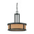 Nuvo 60/2858 Odeon; 4 Light; Pendant with Parchment Glass