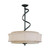 Nuvo 60/2884 Darwin; 3 Light; Pendant with Natural Linen Shade