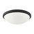 Nuvo 60/2949 Button ES; 4 Light; 17 in.; 13W GU24 (included) Flush Dome with White Glass