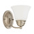 Nuvo 60/3317 Empire ES; 1 Light; 7 in.; Vanity with Frosted White Glass; (1) 13W GU24 Lamp Included