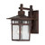 Nuvo 60/3492 Cove Neck; 1 Light; 12 in.; Outdoor Lantern with Clear Seed Glass; Color retail packaging
