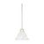 Nuvo 60/368 Empire; 1 Light; 7 in.; Mini Pendant with Hang Straight Canopy