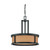 Nuvo 60/3827 Odeon ES; 4 Light; Pendant with Parchment Glass; (4) 13W GU24 Lamps Included