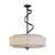 Nuvo 60/3871 Darwin ES; 3 Light; Pendant with Natural Linen Shade; (3) 13W GU24 Lamps Included