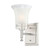 Nuvo 60/4521 Patrone; 1 Light; Vanity Fixture with Clear and Frosted Glass