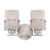 Nuvo 60/4682 Fusion; 2 Light; Vanity Fixture with Frosted Glass