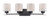 Nuvo 60/5304 Parallel; 4 Light; Vanity Fixture with Etched Opal Glass