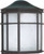 Nuvo 60/539 1 Light; 10 in.; Cage Lantern Wall Fixture; Die Cast; Linen Acrylic Lens