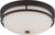 Nuvo 60/5586 Neval; 2 Light; Flush Fixture with Satin White Glass