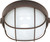 Nuvo 60/563 1 Light; CFL; 10 in.; Round Cage Bulk Head; (1) 18W GU24 Lamp Included