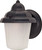 Nuvo 60/641 1 Light; 9 in.; Wall Lantern; Hood Lantern with Satin Frosted Glass