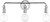 Nuvo 60/6563 Bounce; 3 Light; Vanity; Polished Nickel Finish with K9 Crystal