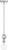 Nuvo 60/6566 Bounce; 1 Light; Mini Pendant; Polished Nickel Finish with K9 Crystal