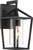 Nuvo 60/6591 Hopewell; 1 Light; Small Lantern; Matte Black Finish with Clear Seeded Glass