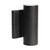 Nuvo 62/1142R1 2 Light; LED Small Up and Down Sconce Fixture; Black Finish; 10W; 120/277V
