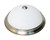 Nuvo 62/1341 13 in.; LED Flush Dome Fixture; Brushed Nickel Finish with Frosted Glass