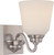 Nuvo 62/366 Calvin; 1 Light; Vanity Fixture with Satin White Glass; LED Omni Included