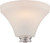 Nuvo 62/421 Cody; 1 Light; Wall Sconce with Satin White Glass; LED Omni Included